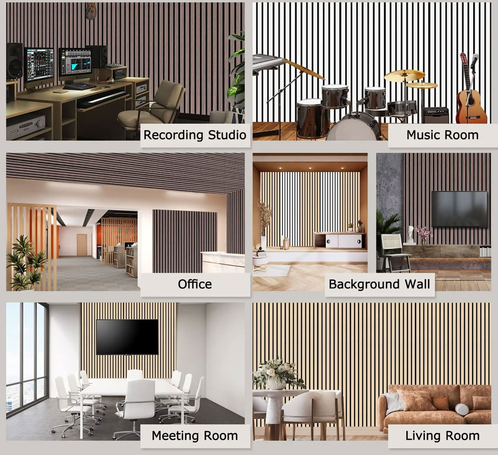 Applications for acoustic wall panels-Ecolux Interiors