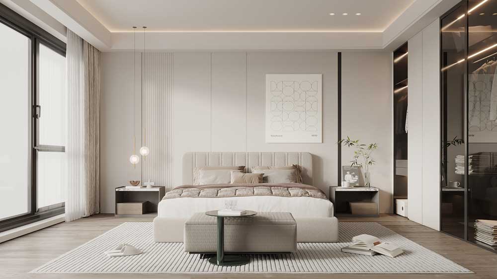 Bedroom panels walls-Ecolux Interiors