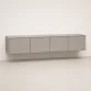 Light Grey Floating Cabinet