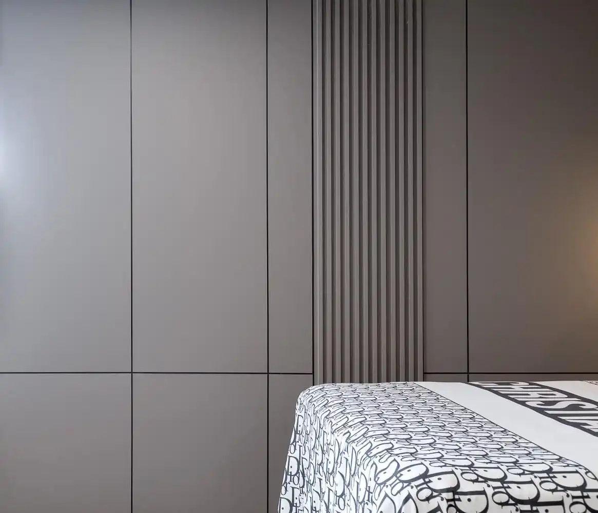 grey fluted Home